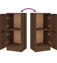Sideboards 3 Stk. Braun Eichen-Optik Holzwerkstoff