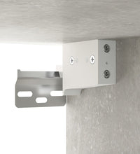 2-tlg. Badmöbel-Set Betongrau Holzwerkstoff