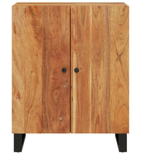 Sideboard 60x33x75 cm Massivholz Akazie