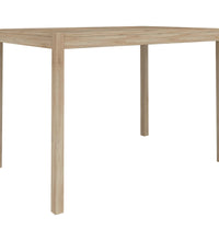 Esstisch 110x70x75 cm Massivholz Akazie