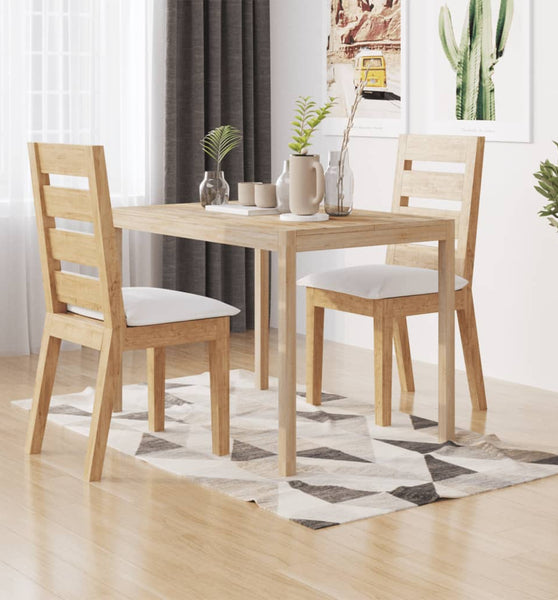 Esstisch 110x70x75 cm Massivholz Akazie