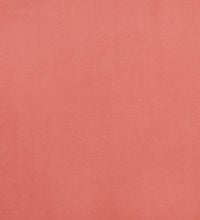 Ohrensessel mit Hocker Rosa Samt