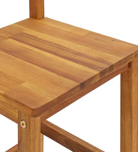 5-tlg. Gartenbar-Set Massivholz Akazie