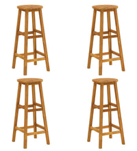 5-tlg. Gartenbar-Set Massivholz Akazie