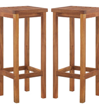 7-tlg. Gartenbar-Set Massivholz Akazie