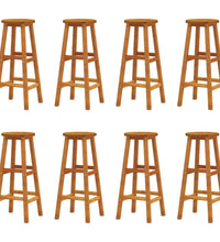 9-tlg. Gartenbar-Set Massivholz Akazie