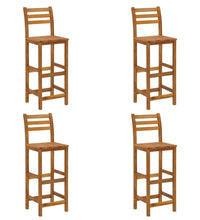 9-tlg. Gartenbar-Set Massivholz Akazie