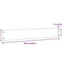 Rasenkanten 10 Stk. 15x103 cm Flexibel Cortenstahl