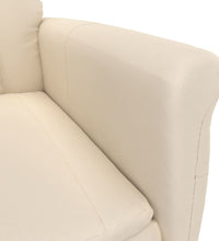 Relaxsessel Beige Mikrofasergewebe