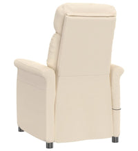 Massagesessel Beige Mikrofasergewebe