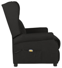 Massagesessel Schwarz Stoff