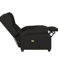 Massagesessel Schwarz Stoff