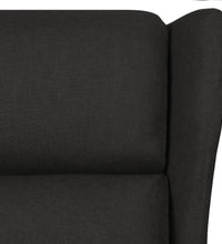 Massagesessel Schwarz Stoff