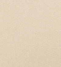 Bettgestell mit Kopfteil ohne Matratze Creme 80x200 cm Stoff