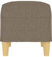 Sitzbank Taupe 70x35x41 cm Stoff