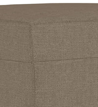 Sitzbank Taupe 70x35x41 cm Stoff