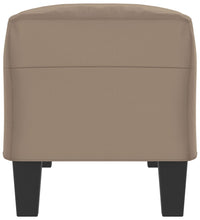 Sitzbank Taupe 100x35x41 cm Mikrofasergewebe