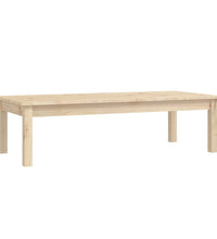 Couchtisch 110x50x30 cm Massivholz Kiefer