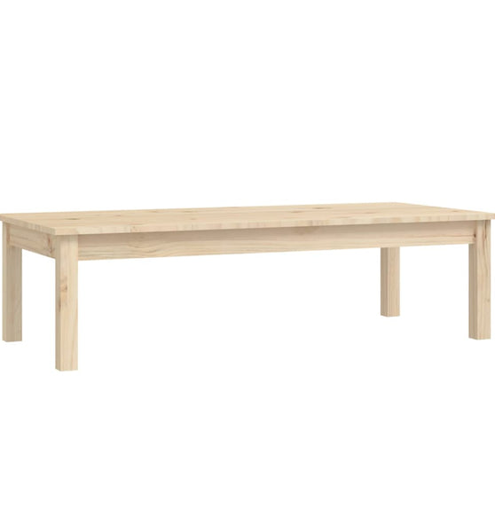 Couchtisch 110x50x30 cm Massivholz Kiefer