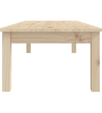 Couchtisch 110x50x30 cm Massivholz Kiefer