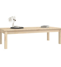 Couchtisch 110x50x30 cm Massivholz Kiefer