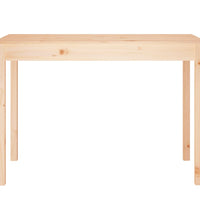 Esstisch 110x55x75 cm Massivholz Kiefer
