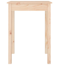 Esstisch 55x55x75 cm Massivholz Kiefer