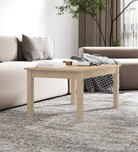 Couchtisch 80x50x40 cm Massivholz Kiefer