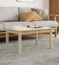 Couchtisch 80x50x40 cm Massivholz Kiefer