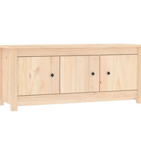 Schuhschrank 110x38x45,5 cm Massivholz Kiefer