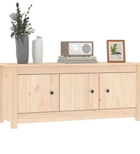 Schuhschrank 110x38x45,5 cm Massivholz Kiefer