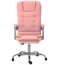 Bürostuhl mit Massagefunktion Rosa Kunstleder