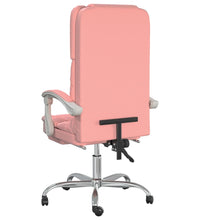 Bürostuhl mit Massagefunktion Rosa Kunstleder