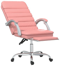 Bürostuhl mit Massagefunktion Rosa Kunstleder