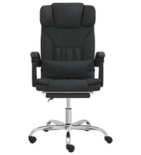 Bürostuhl mit Massagefunktion Schwarz Kunstleder