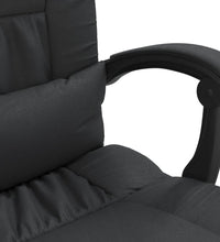 Bürostuhl mit Massagefunktion Schwarz Kunstleder