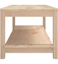 Couchtisch 110x55x45 cm Massivholz Kiefer
