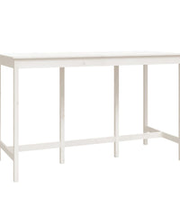 9-tlg. Bar-Set Weiß Massivholz Kiefer
