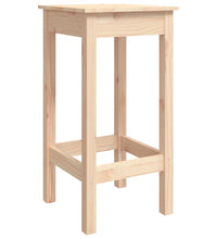 3-tlg. Bar-Set Massivholz Kiefer