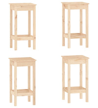 5-tlg. Bar-Set Massivholz Kiefer