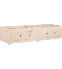 Tagesbett ohne Matratze 90x200 cm Massivholz Kiefer