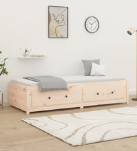 Tagesbett ohne Matratze 90x200 cm Massivholz Kiefer