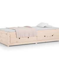 Tagesbett 75x190 cm Massivholz Kiefer