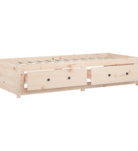 Tagesbett 75x190 cm Massivholz Kiefer