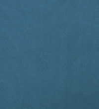 Hundebett mit Verlängerung Blau 100x50x30 cm Samt