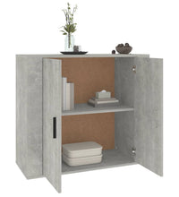 Sideboard Betongrau 80x33x70 cm Holzwerkstoff