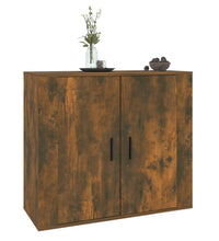 Sideboard Räuchereiche 80x33x70 cm Holzwerkstoff