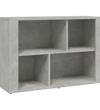 Sideboard Betongrau 80x30x54 cm Holzwerkstoff