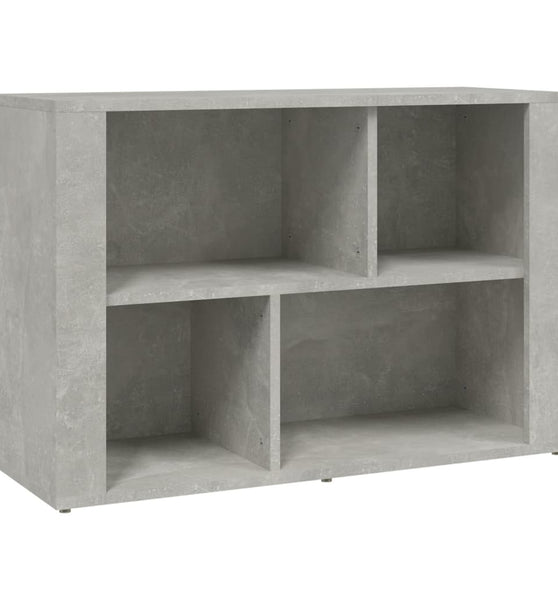 Sideboard Betongrau 80x30x54 cm Holzwerkstoff