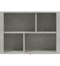 Sideboard Betongrau 80x30x54 cm Holzwerkstoff